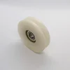OEM nylon plastic bearing coated wheel roller with bearing 626ZZ 625ZZ 608ZZ 6000ZZ as customized drawing