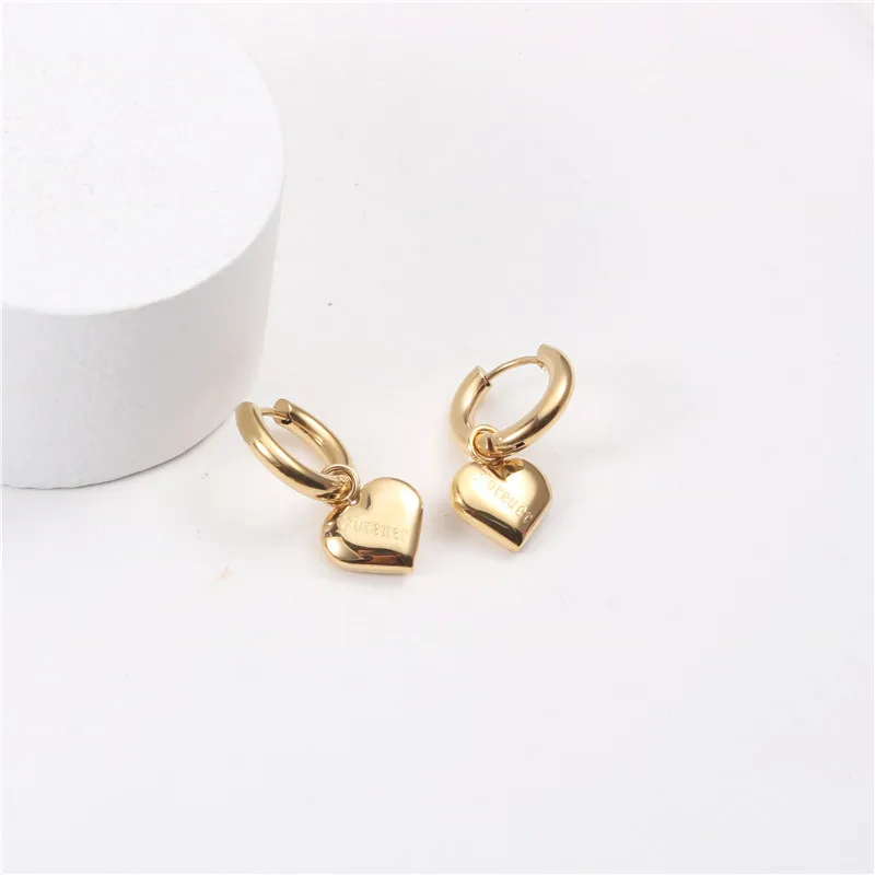 

2021Trendy 18 Gold Plated Couple Earrings Foever Set Earrings