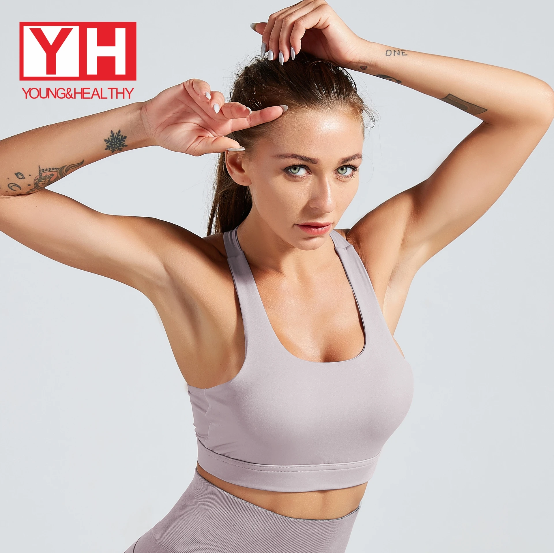 

Hot Sale Ladies Adjustable 2021 Custom Fashion Padded Sports Bra