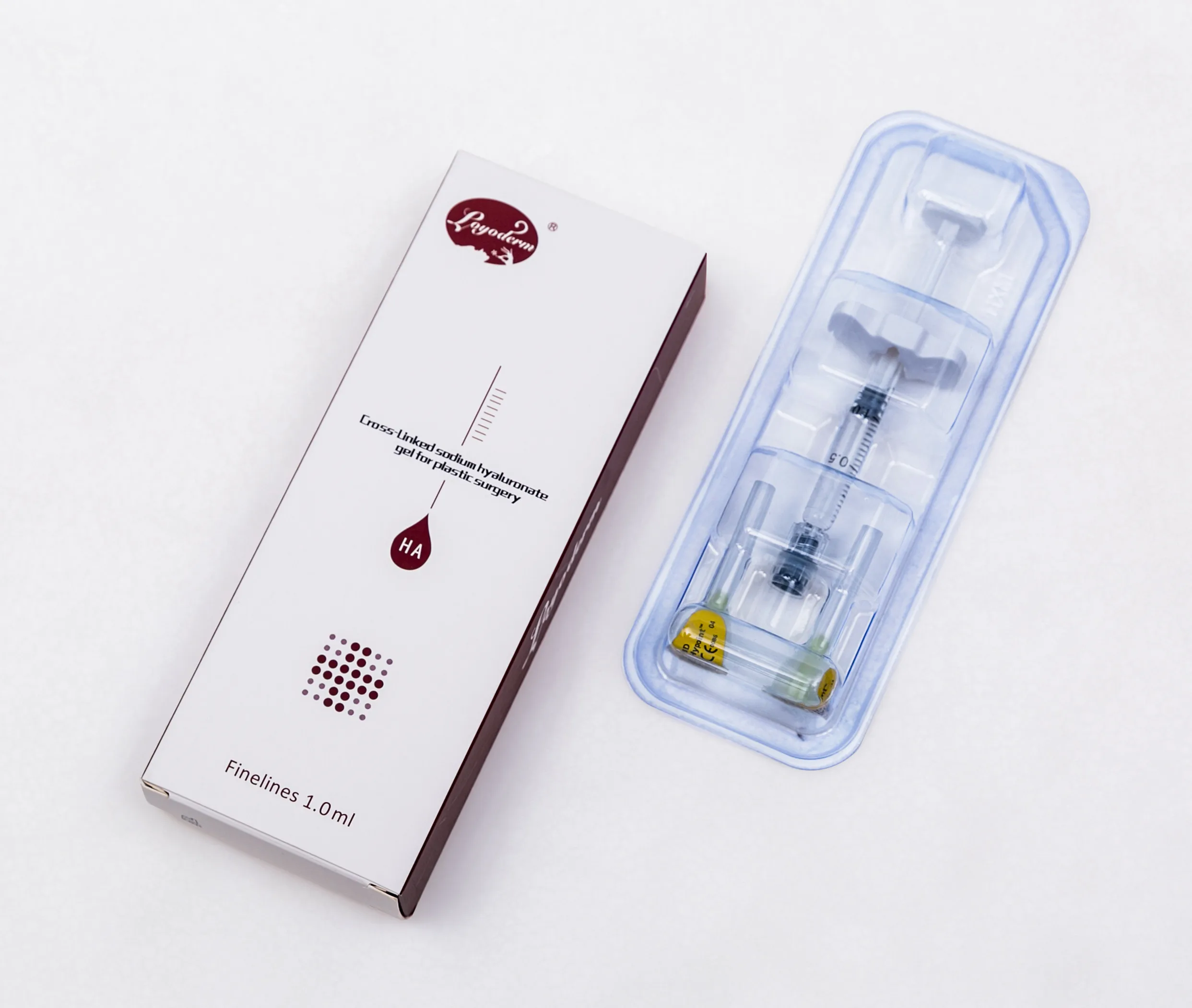 

acido hialuronico inyectable loyoderm 1ml, Transparent