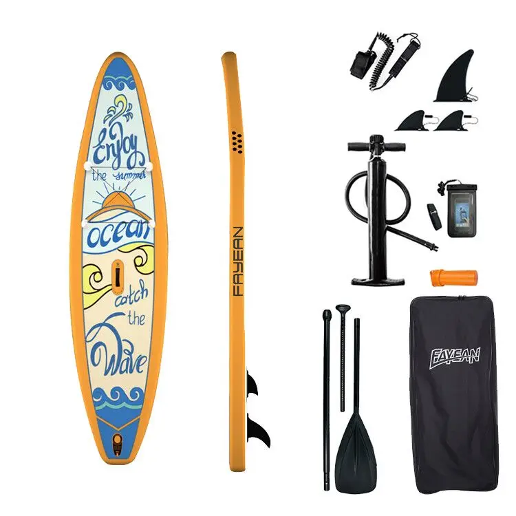 

Customize Dropshipping Wholesale Oem Cheap Surfboard Yoga Sup Board Race Paddle Inflatable Surfing Clear Window sup board Fayean, Customized color