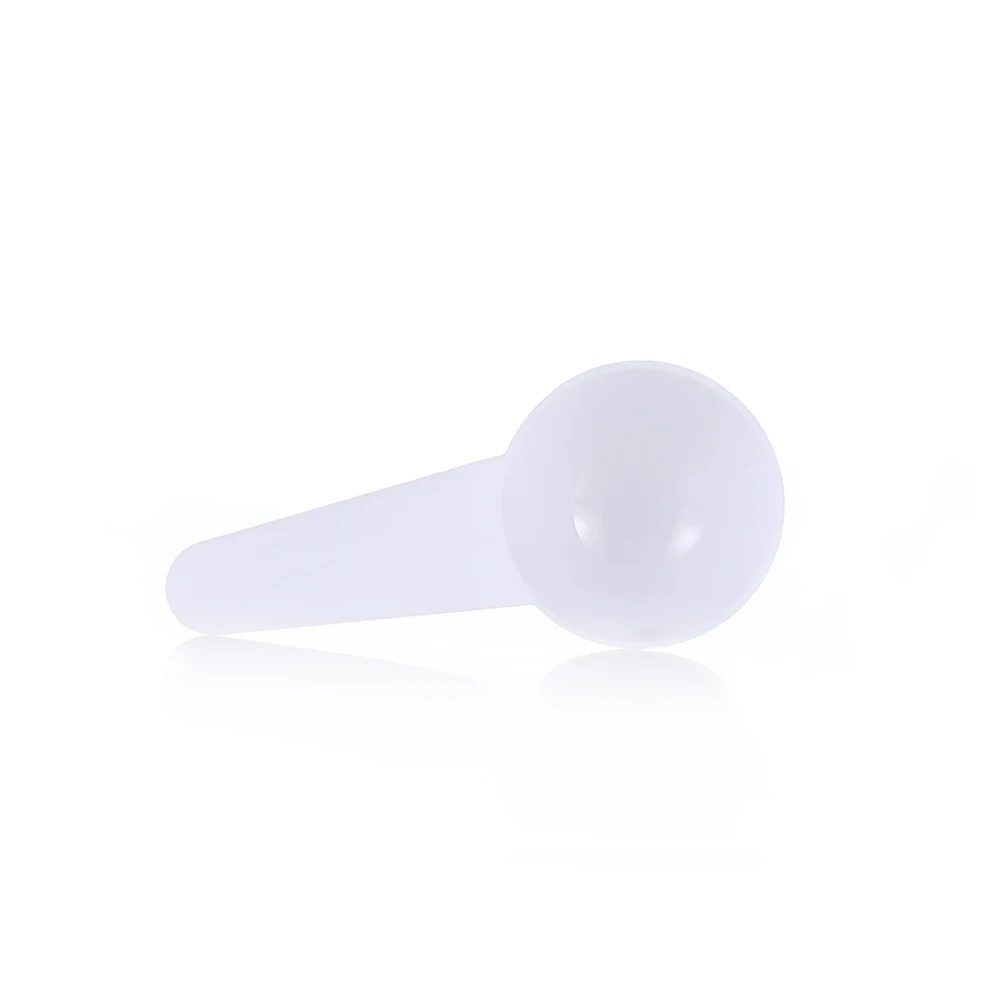 

Best quality PP plastic powder spoon 25ml detergent spoon white color plastic powder spoon, White/customized color