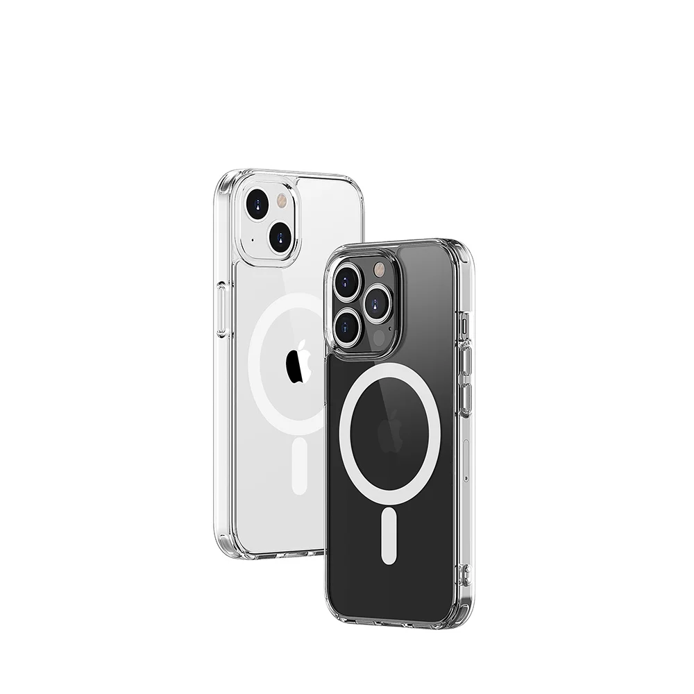

Laudtec Magnetic Case For iPhone 11 Pro Wireless Charger Phone Case Clear Transparent Magnet Case For iPhone 13 12 11 X 6 7 8, Available