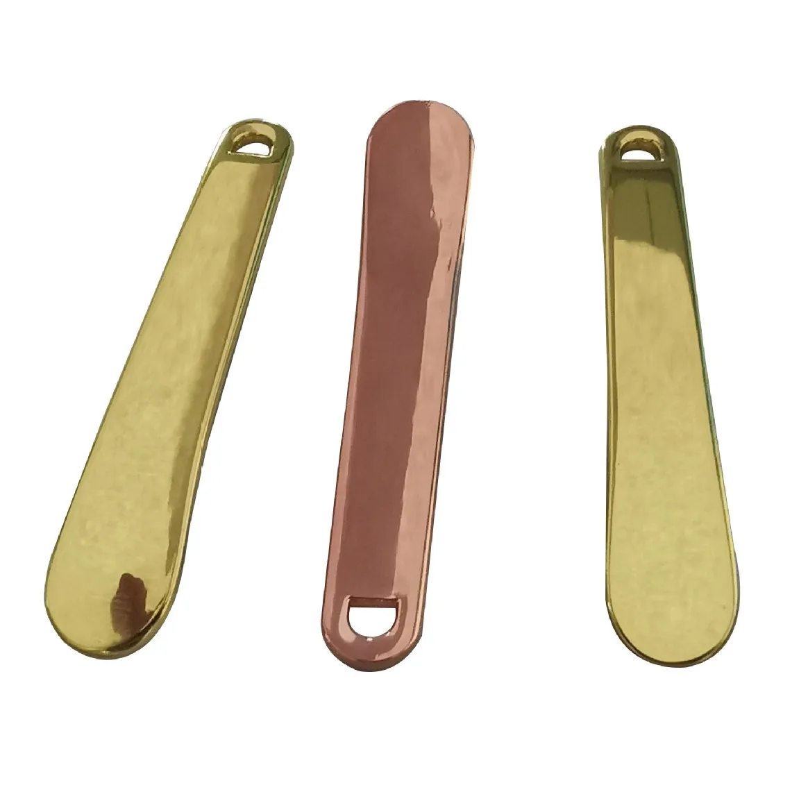 

Cosmetic spatula cream golden silver metallic spoon for skincare jar