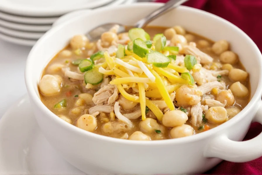 Easy White Chicken Chili Recipe in 45 Minutes