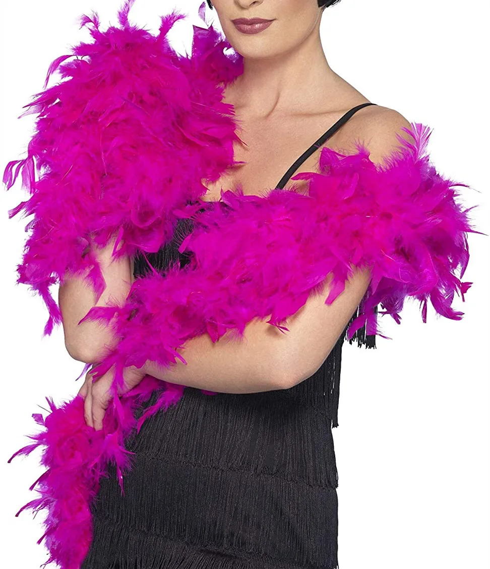 
Turkey Feather Boa Turkey Feather Strip Fluffy Craft Decoration Chandelle Feather Boa 