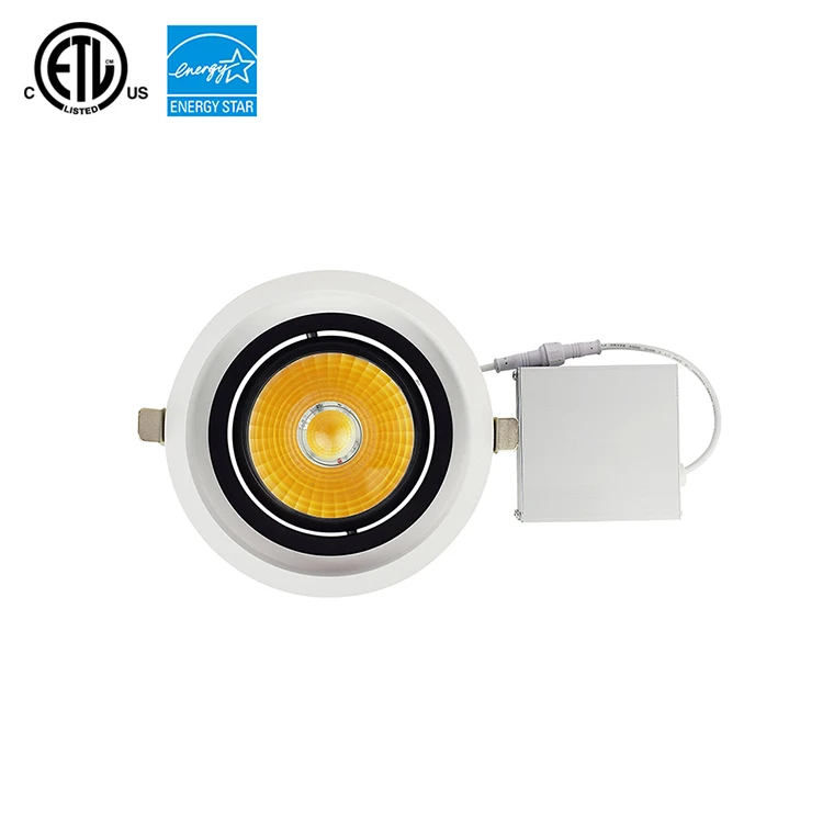 OEM ODM PC aluminum smd2835 ip54 surface round recessed lamp emergency frameless led light 18w