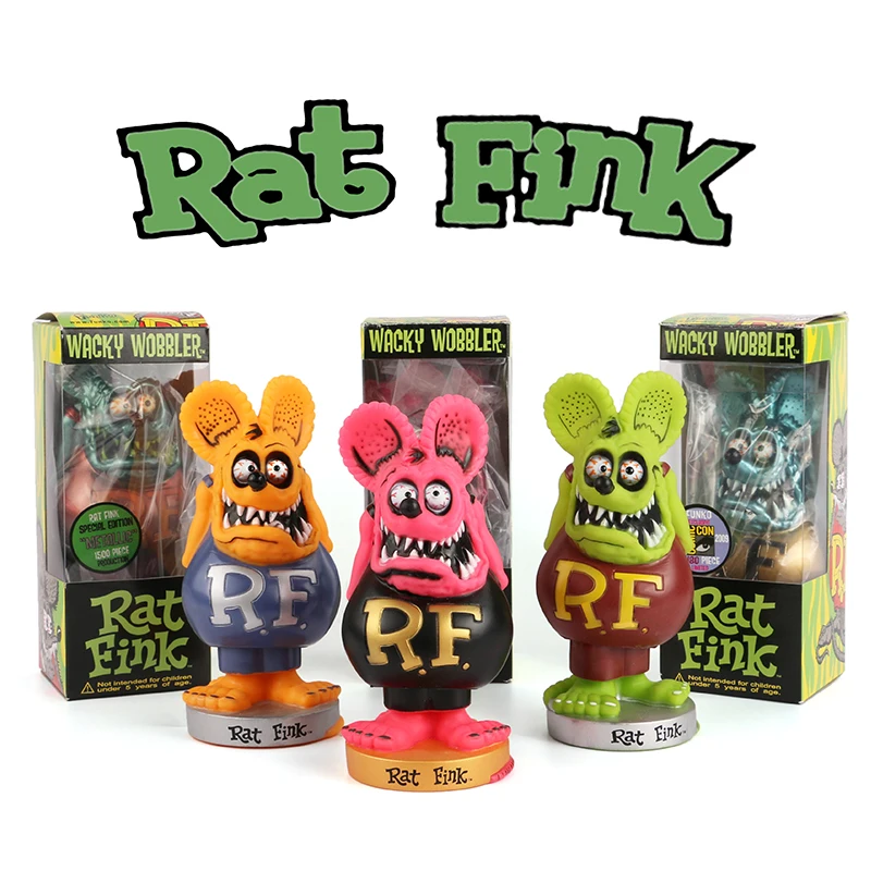 Rat Fink Action Figure Collectible Model Toy Gift Model Toy Matco Rat