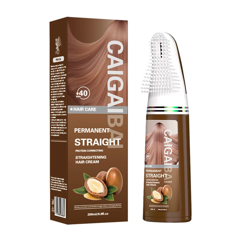 Argan Oil Shampoo Keratin Treatment for Damage Dry Hair Make Hair Strong From Root Smoothing Straightening Comb