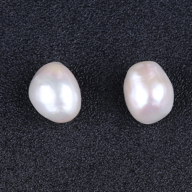 
12-13mm AAAA top quality large size nugget baroque loose pearls in pairs 