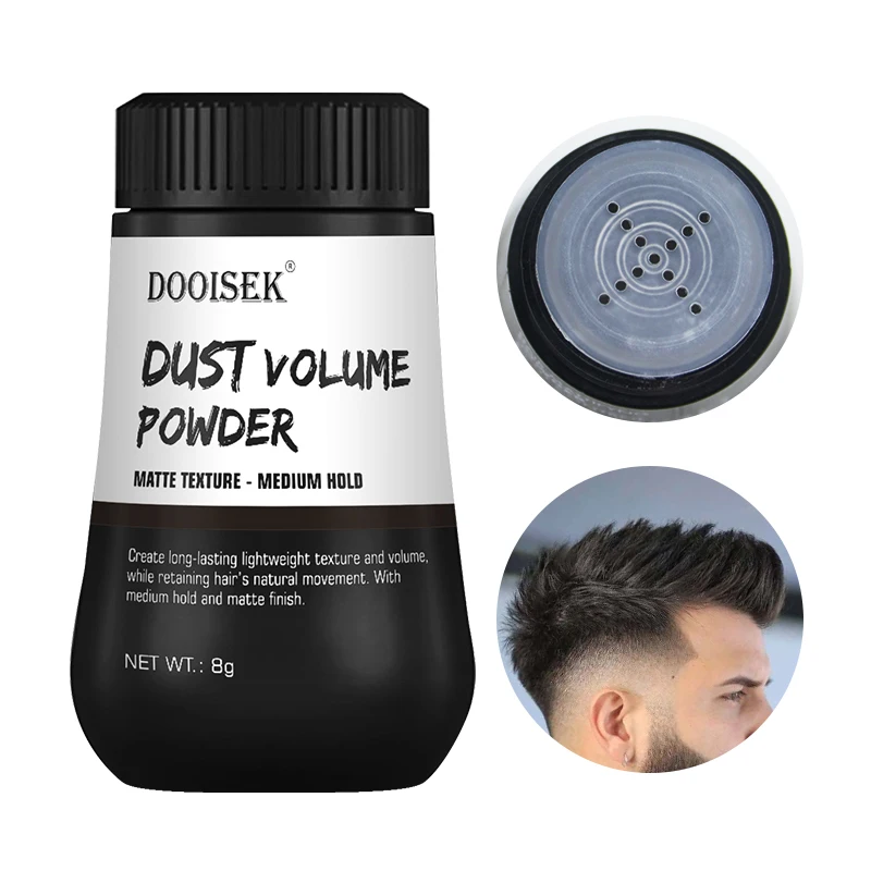 

Wholesale Retail Magic Dust Powder Instant Lift Hair Texture Volumizer Hair Styling Dust Wax Powder For Man