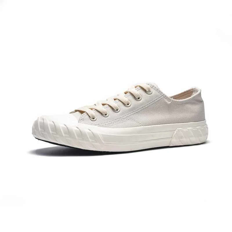

New style lace-up canvas shoes men casual shoes