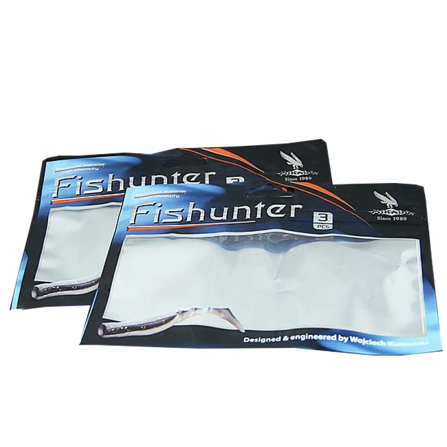 Plastic Fishing Specific Lure Packaging Bags With Header Allows You To