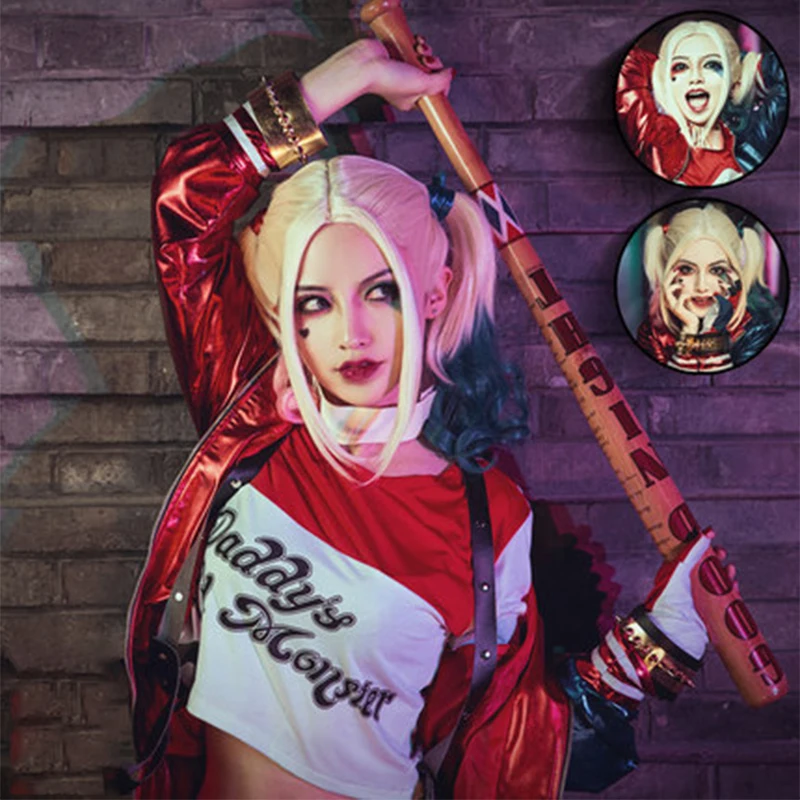 

Harley Quinn Joker Suicide Squad Cosplay Costume