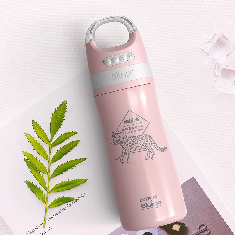 

Fashion Style 450ML vacuum smart mug with blue tooth water bottle