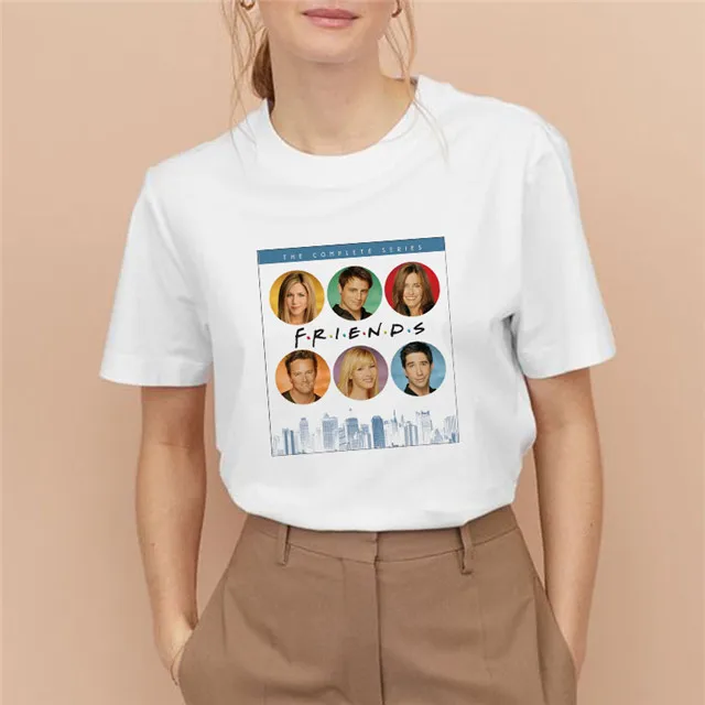 

Women Hot Style Clothes Friends Tv Show Custom T Shirt, Picture showed