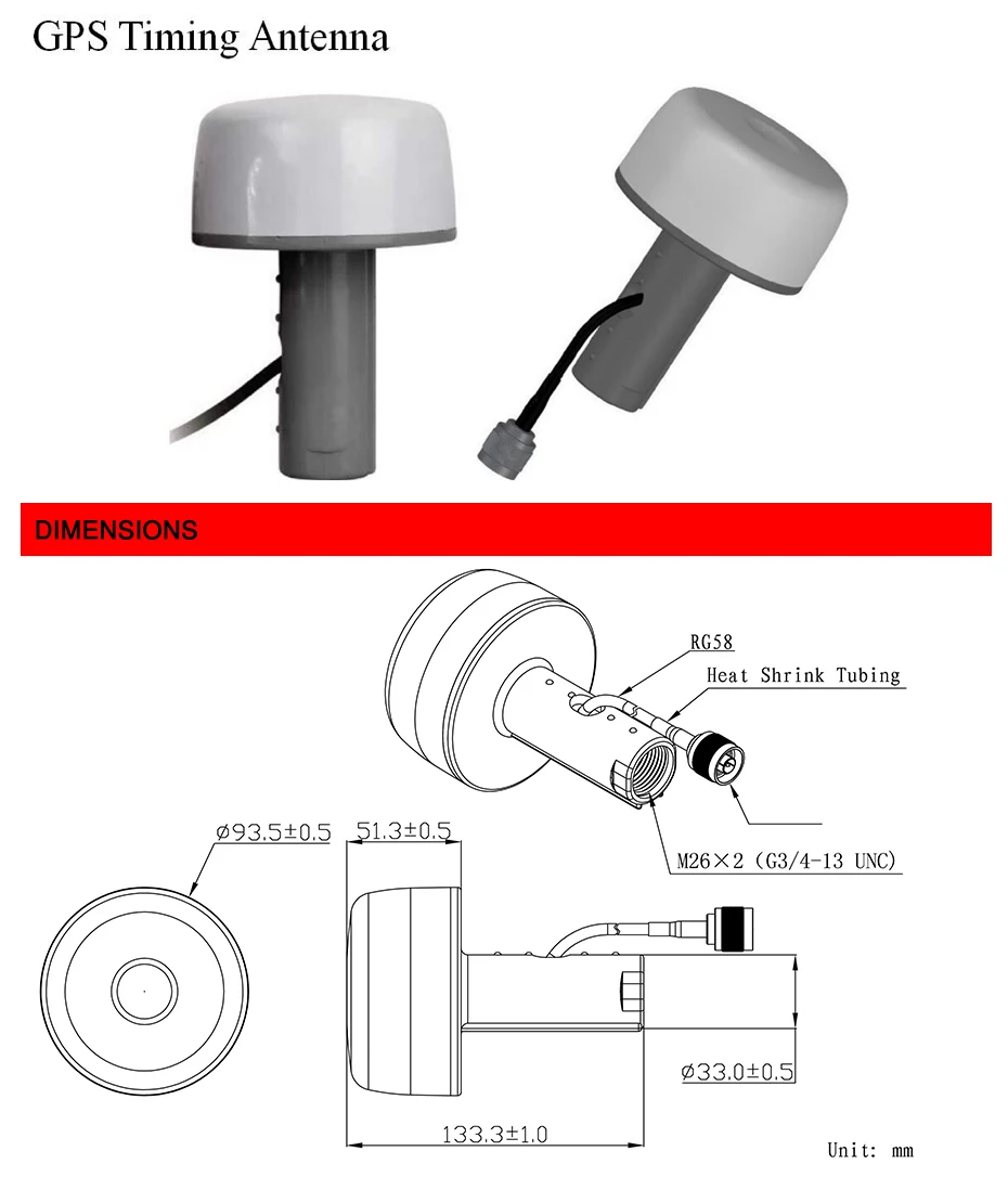 3m 118,11 Marino Receptor Gps Antena Para Plotter De Raymarine