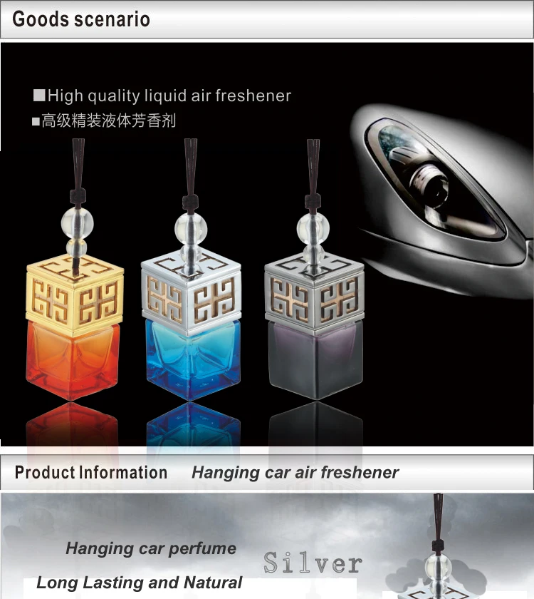 Ikeda Brand Wholesale New Customized Hanging Liquid Car Air Freshener