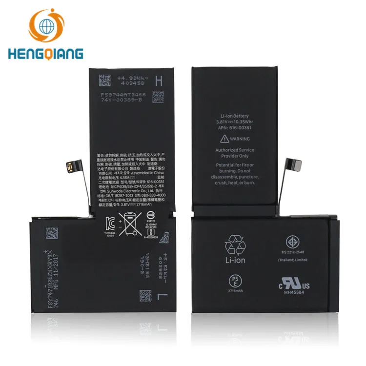 

Original OEM replacement battery for iphone X battery with logo