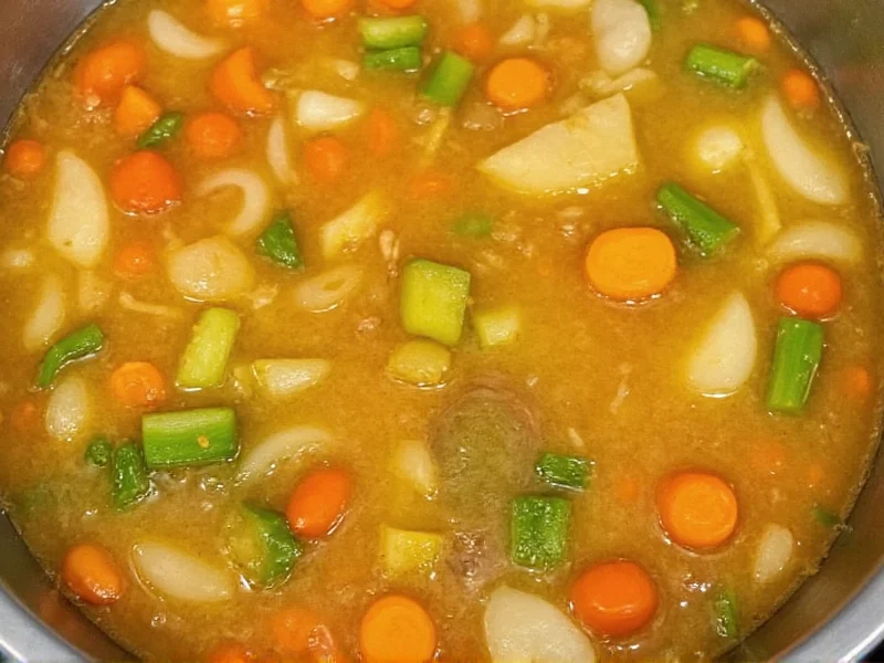blended vegetable soup