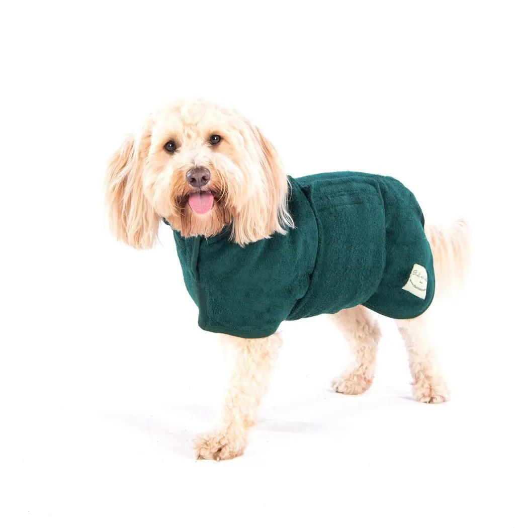 

Amazon Top Seller 2021 Pet Bathrobe Keep Warm Quick-Drying Dog Coat Dog Clothes Winter Pet Clothing Color Customized Jacket, Picture shows