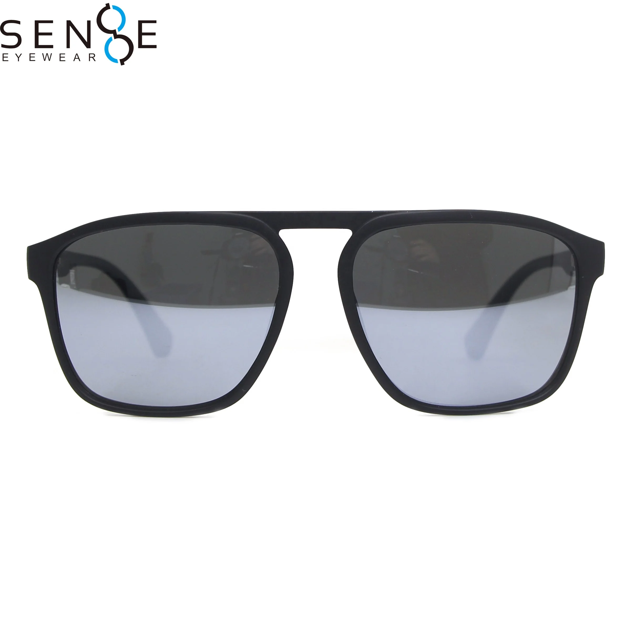 

High Quality Newest Custom Logo Unisex Fashion TR90 Nylon Polarized Lens Shades Sunglasses 2021, 4 colors