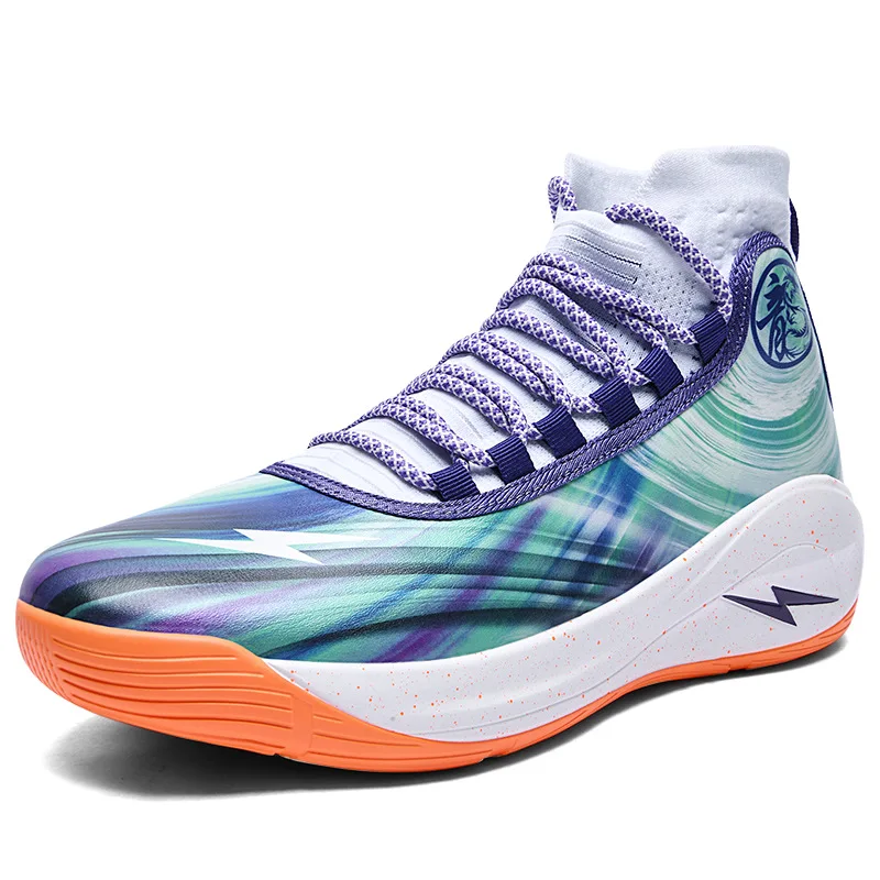 

Basketball sneakers new high-top casual walking style men's shoes