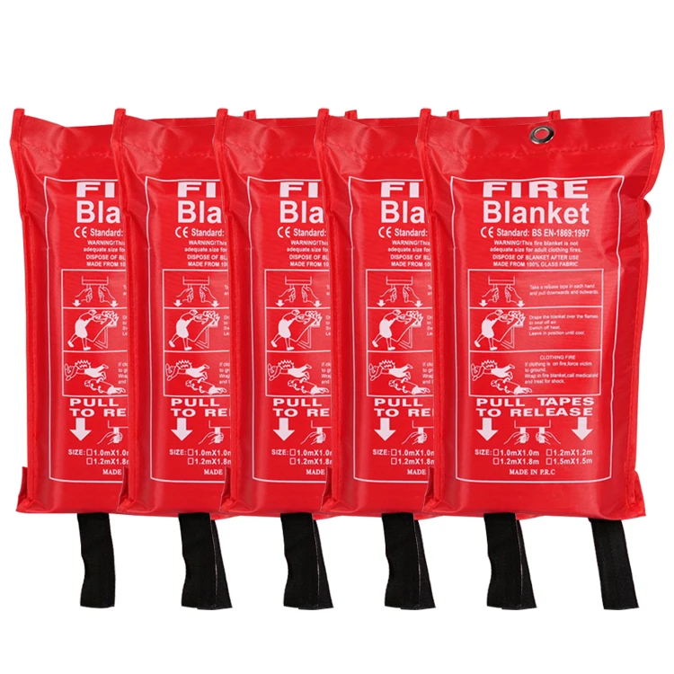 

Fire Extinguish Insulation Blanket Fireproof Fiberglass Emergency Fire Blanket Fireproof Blanket