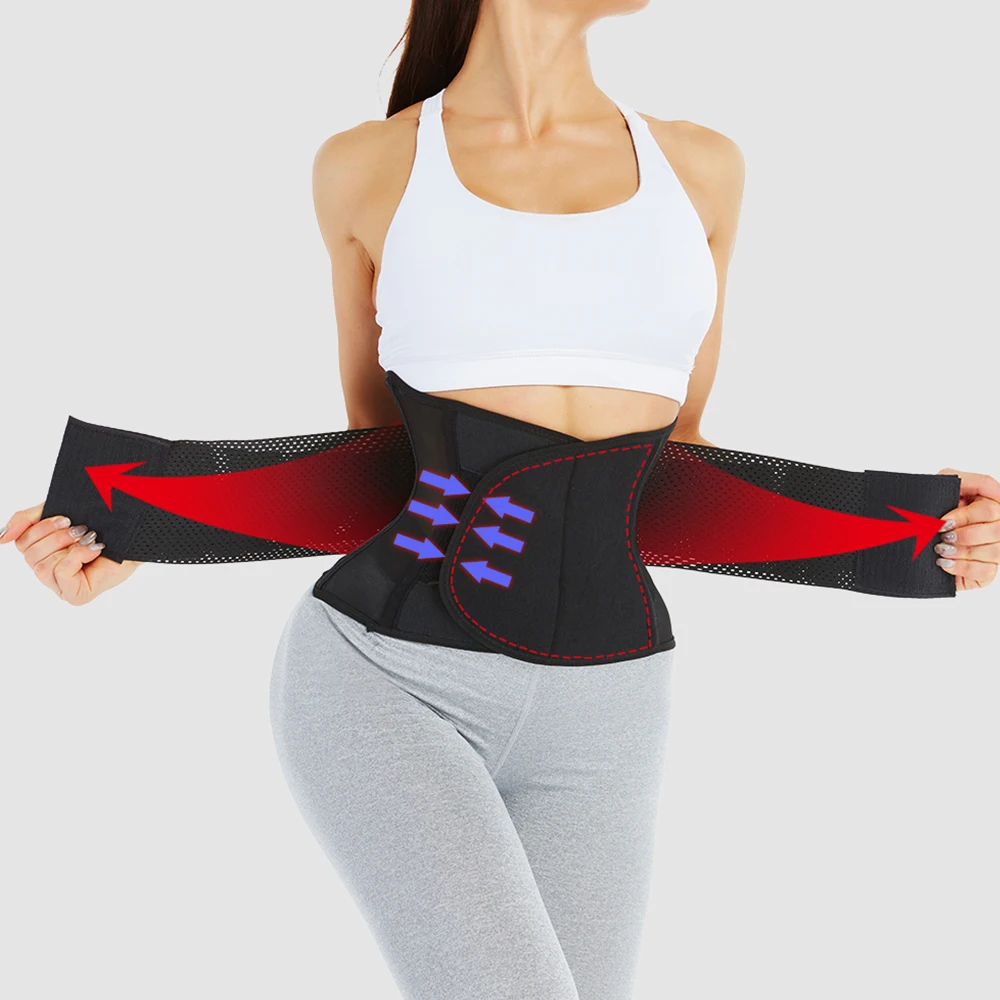 

Custom Logo Women Neoprene Waist Trainer Body Slimming Shaper Cincher Corset Latex Waist Trainer, Optional