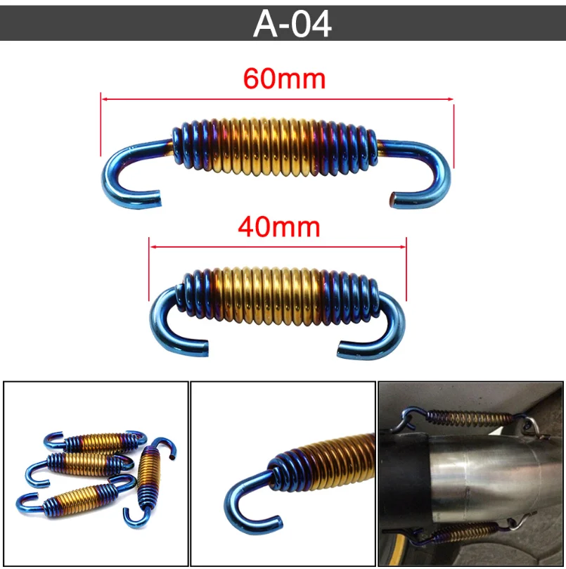 マフラー接続パイプアクセサリー用オートバイ排気管スプリングフック - Buy オートバイの排気管スプリングフック、スプリングフックのためのマフラー、 マフラー春フック Product on Alibaba.com