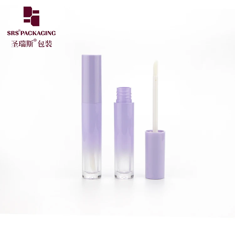 

Top Fashion Logo mini tube round lip gloss containers 10 Ml Lip Gloss Wand Tubes