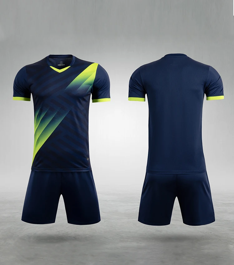

Custom Adult Kids Boys Football Jersey Plus Size Soccer Uniform