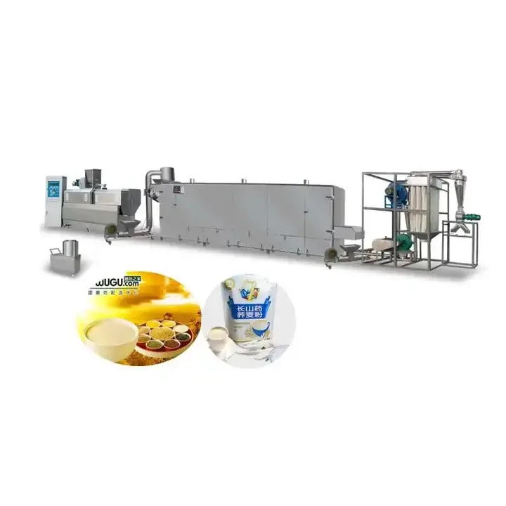 Extruded Nutrition Rice Powder flour Making Machine Processing Line