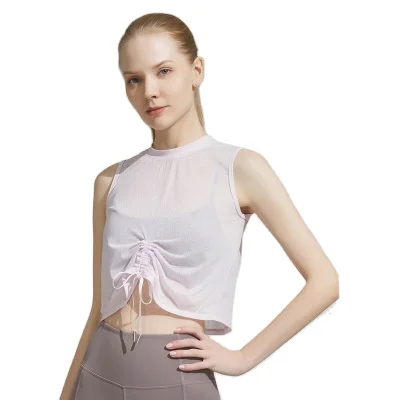 

Yoga clothes women's new loose and thin running fast dry clothes long fitness top, 3color