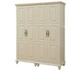 Modern style decorative cream furniture 2 3 4 5 6 door baby wardrobe for children bedroom clothes storage lovely useful harmle