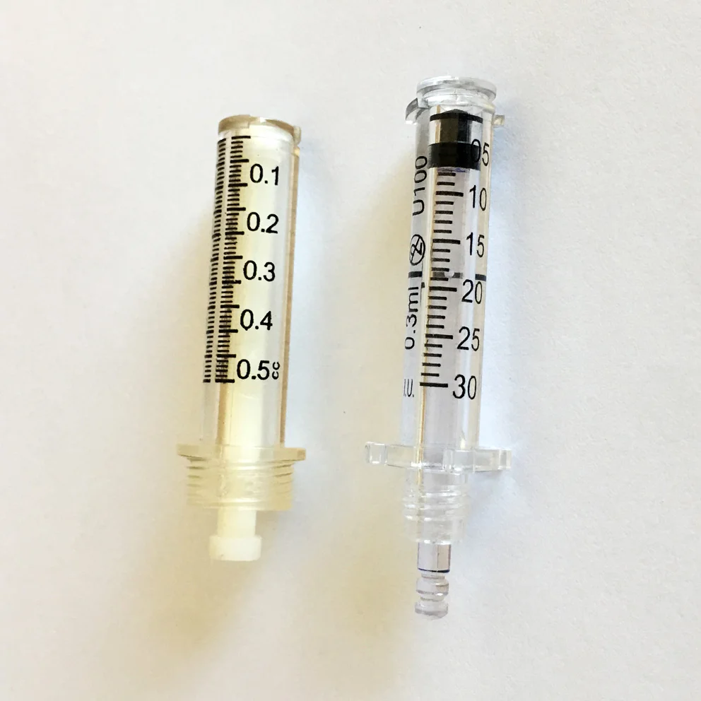 

0.3ml 0.5ml ampoule head for hyaluronic mesotherapy gun needle free ampule