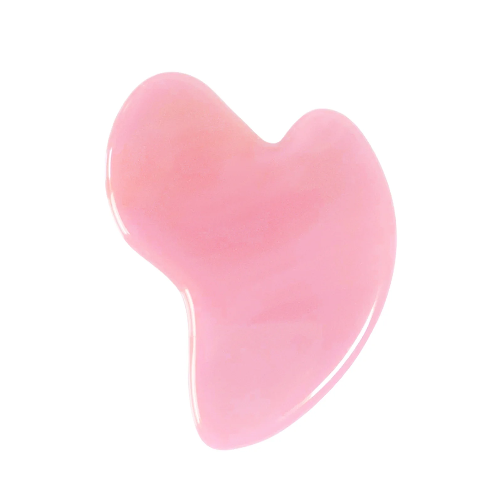 

ALIVER Pink Jade Gua Sha Stones Facial Tool Natural Jade Stone Guasha Board For SPA Gua Sha Scraping Massage Tool on Face