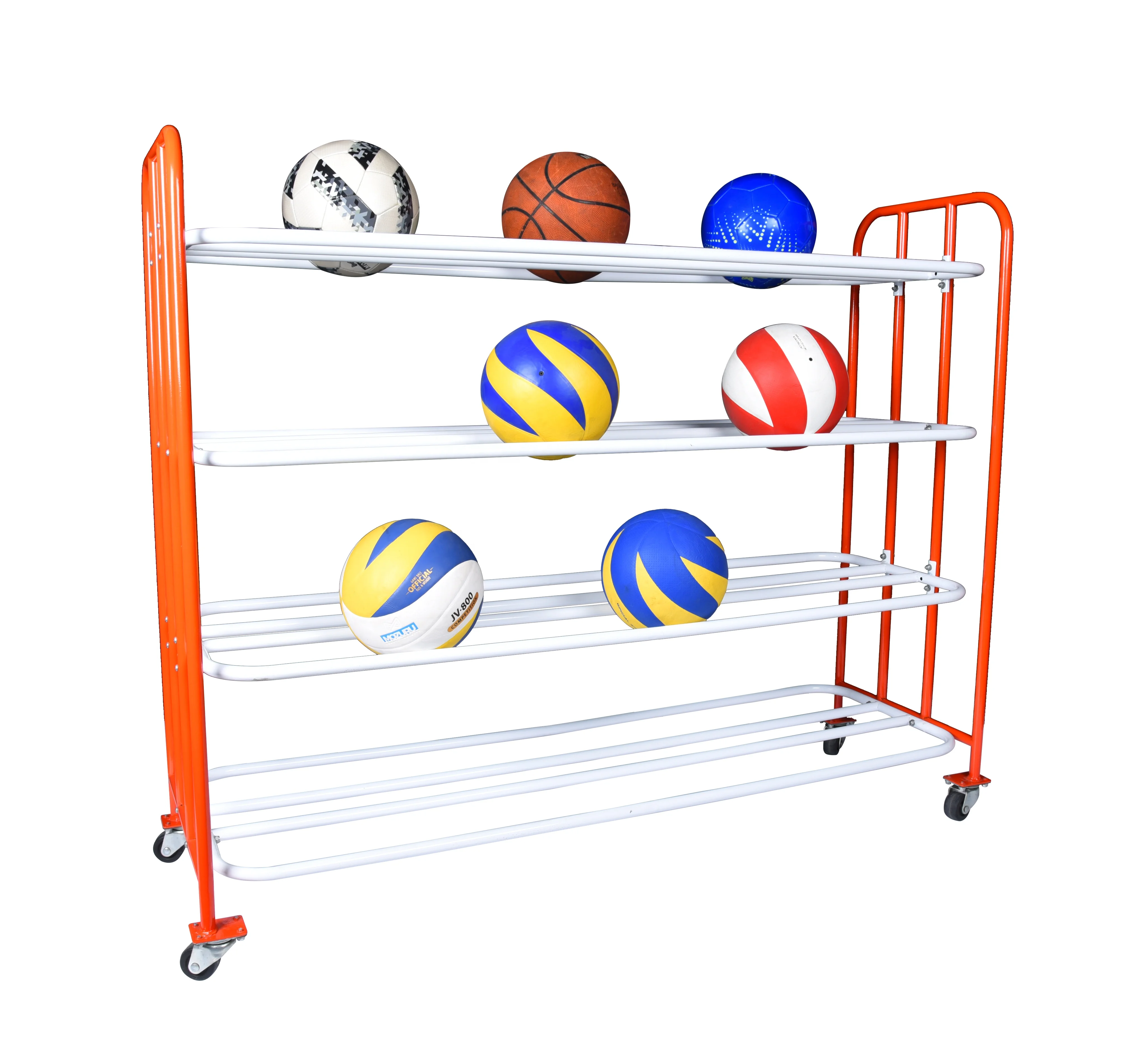 

XY-QL003 Factory price hot sale metal mobile ball cart, Customized