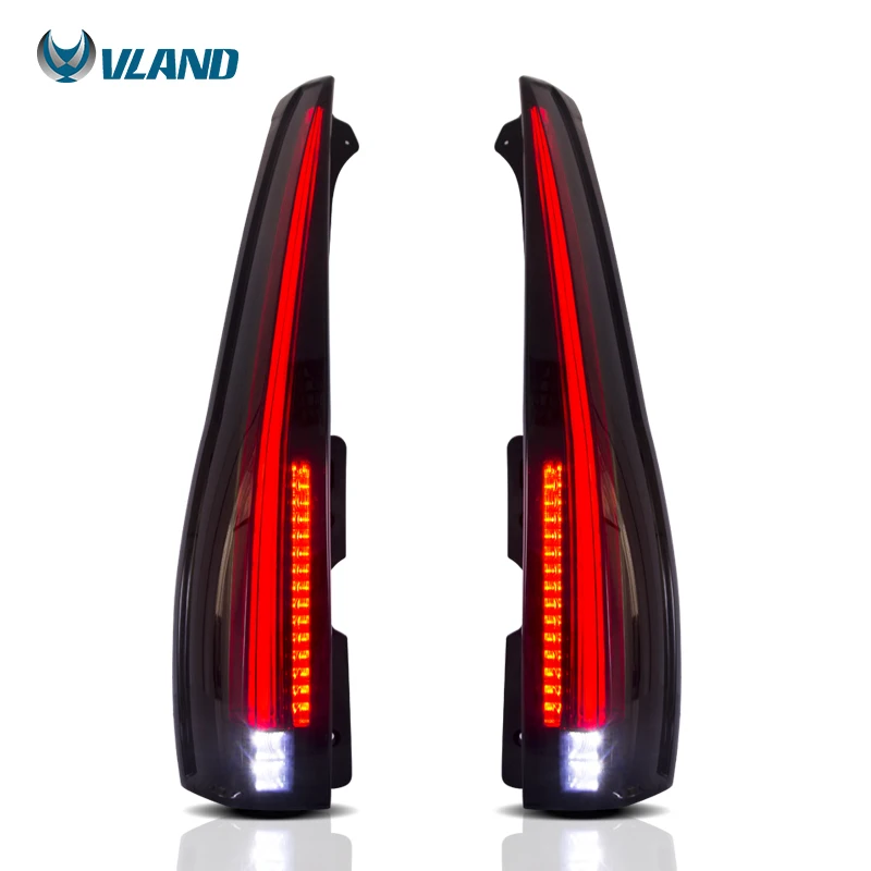 

VLAND Factory Wholesale Full LED Taillights Escalade Style Rear Lights 2007-2014 Tail Light For Cadillac escalade Tail Lamp