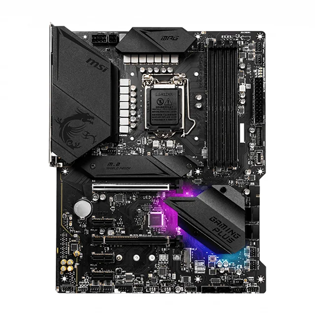 

MSI MPG Z490 GAMING PLUS game board computer motherboard supports CPU 10900K