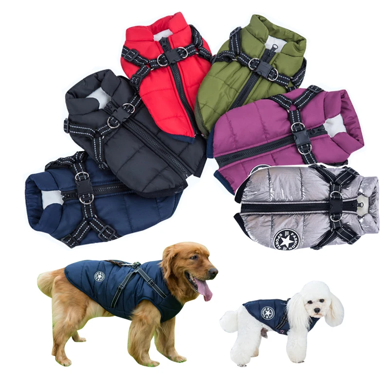

2021 New Design Luxury Pet Clothes Fashionable Pet Designer Clothes Dog Jackets Winter Pet Clothes Dog Vest Jacket