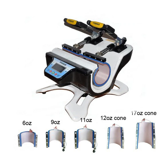 Double Station Mug Sublimation Heat Press Machine