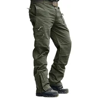 

Wholesale High Quality Cotton Casual Full Length Trousers Tactical Military Cargo Pants for Men