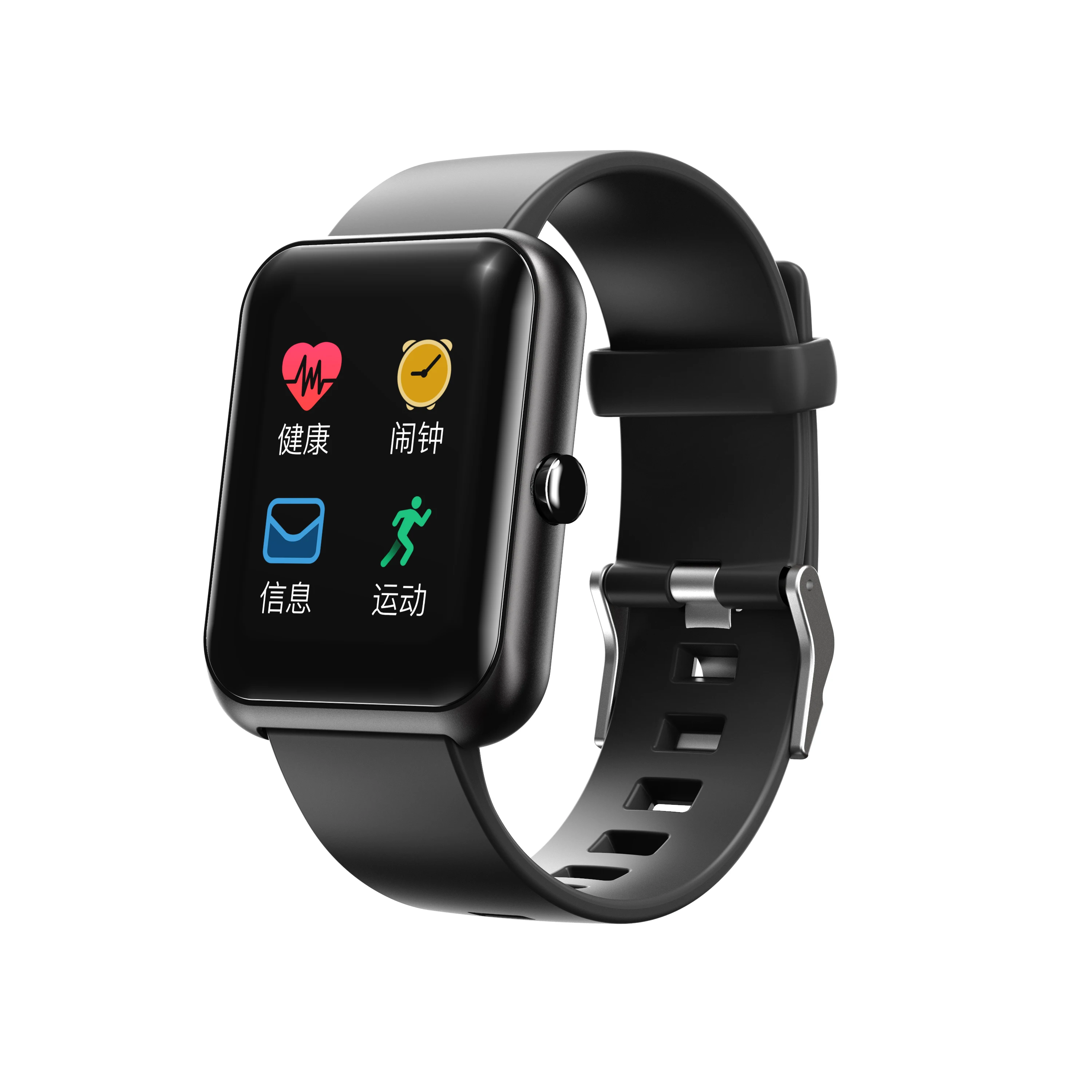

relogio inteligente ios smart watch, deportivo impermeable ip67 resistente reloj inteligente a prueba de agua, Black blue pink gold sliver