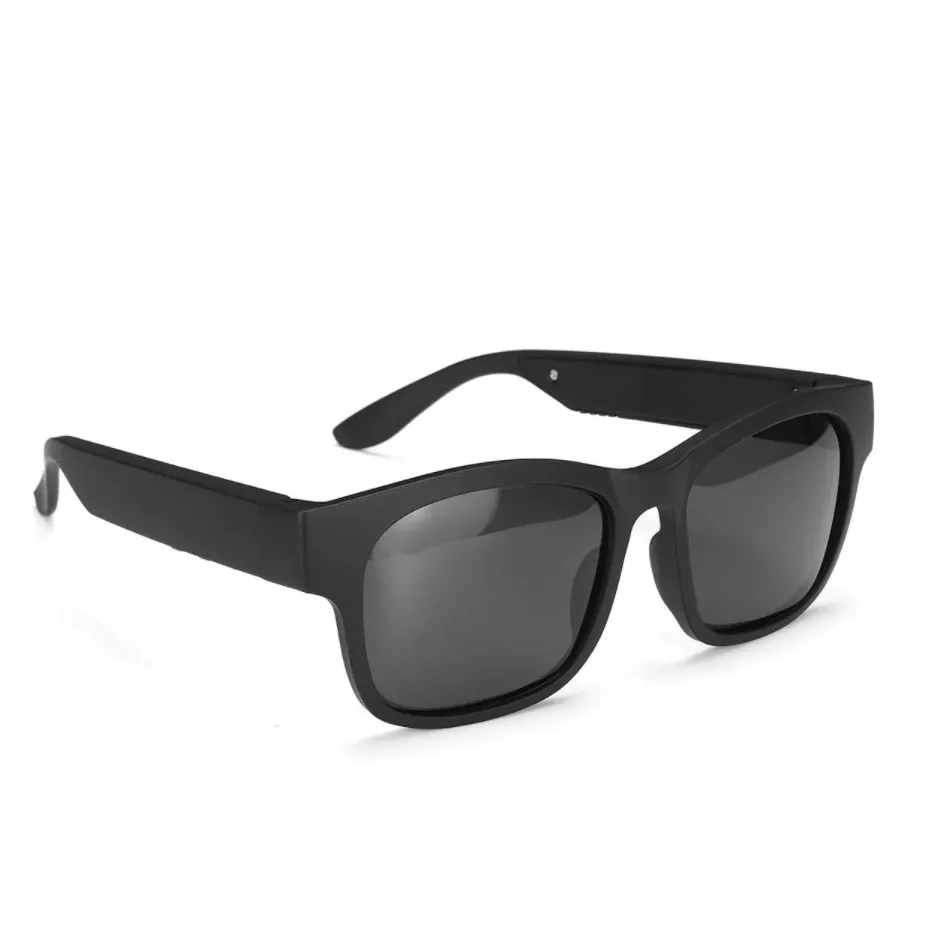 

Polarized Smart Bluetooth Audio Glasses Bone Conduction Sunglasses with Headphones