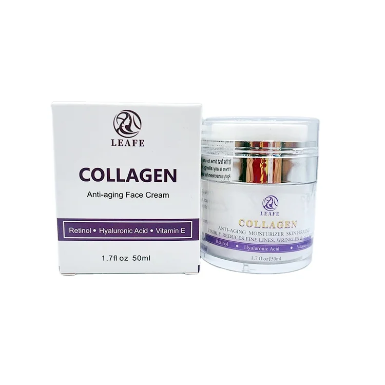 

Wholesale Skin Anti-aging Reduce Wrinkle Fading Age Spots Collagen Vitamin E Face Cream