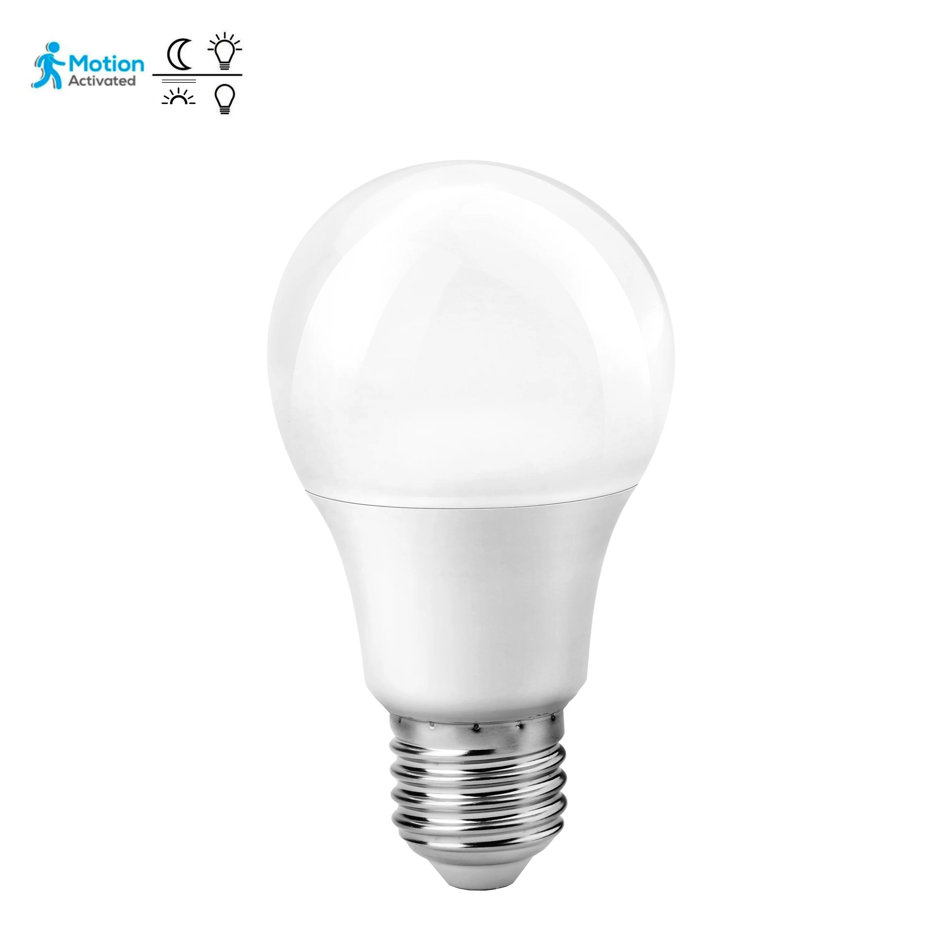 100 Watt Equivalent  Motion Sensor Smart LED light bulb for Front Door Porch Garage Basement Hallway Closet