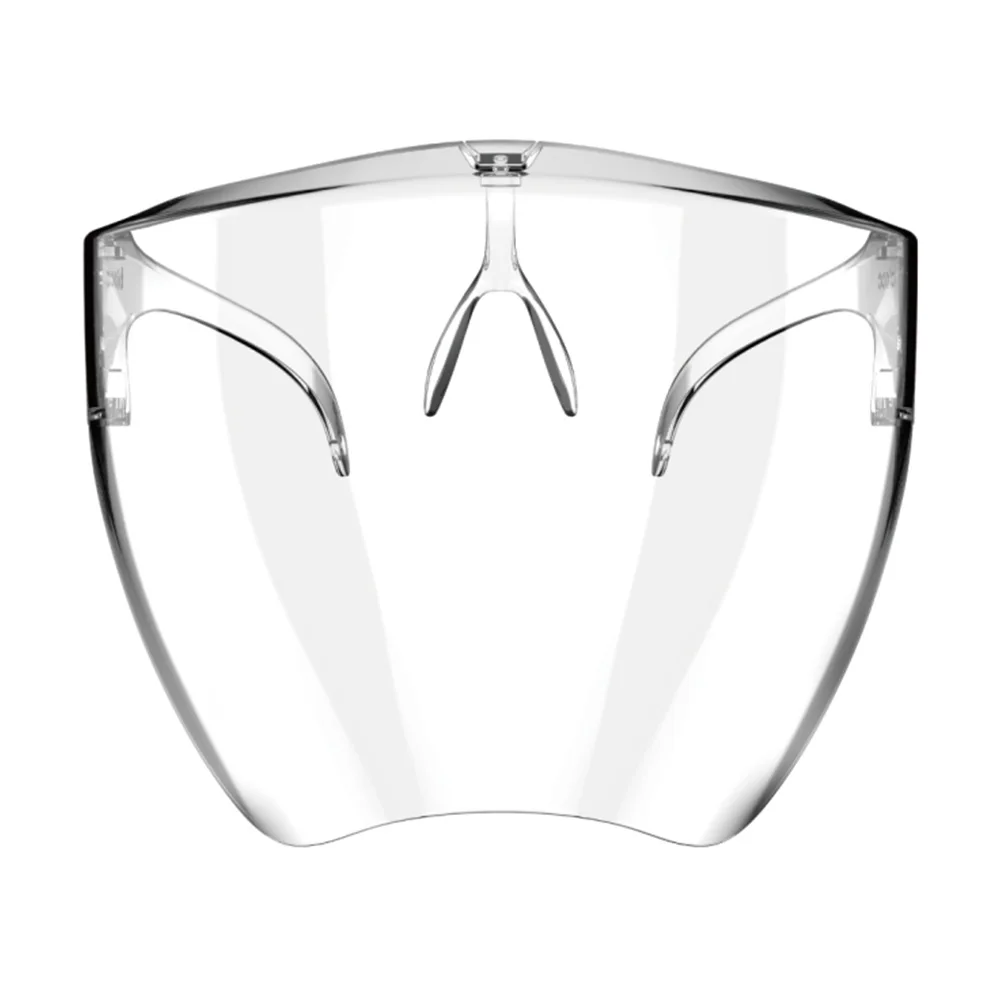 

2020 New Design Transparent Anti Fume Cooking Kitchen Protective Adult Proof modern Face Shield Guard Dust glasses frame, Clear