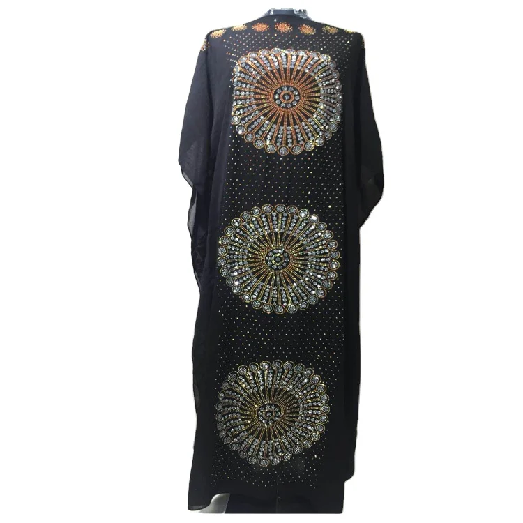 

Casual  Size For Women Clothing Quantity Dresses Lady Abaya, Black
