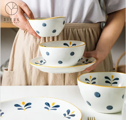 

Wholesale under glazed non-slip bottom rice and soup bowl 1178